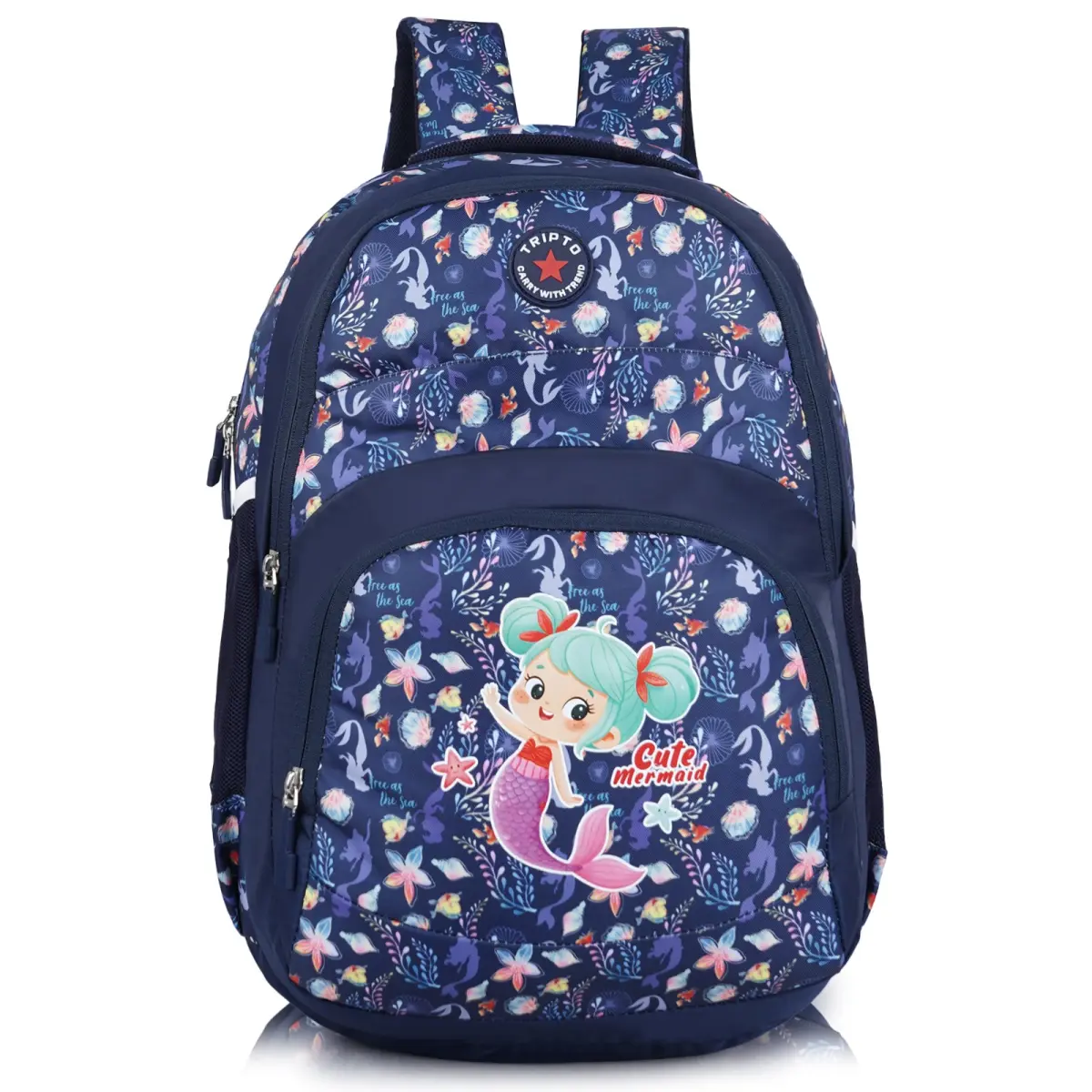 Tripto Printed School/College Large Backpack 40L for Boys and Girls